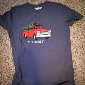 Lucky Brand Black Chevrolet Tee